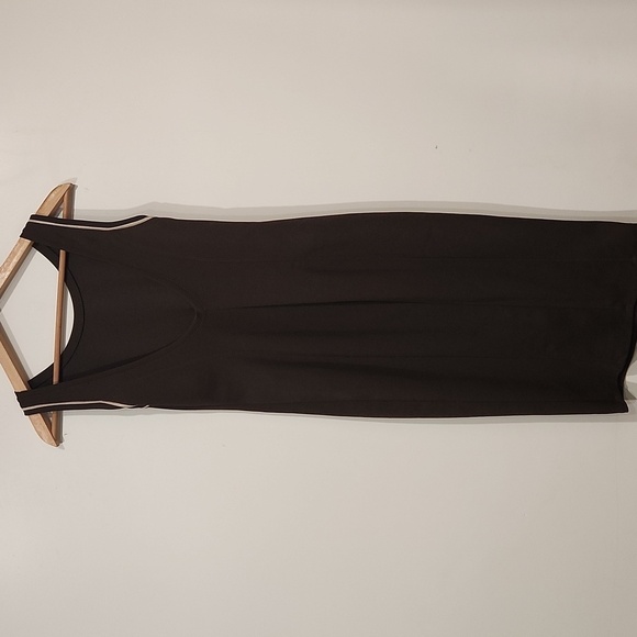 Zara‎ Elegant Brown Sleeveless Dress - Picture 3 of 4